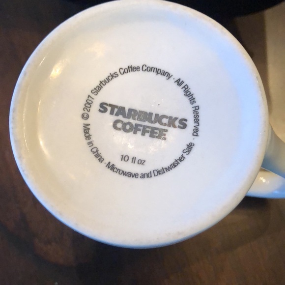 🧜‍♀️Starbucks 2007 Classic 10 oz. Right & Left handed Mug - Picture 4 of 7